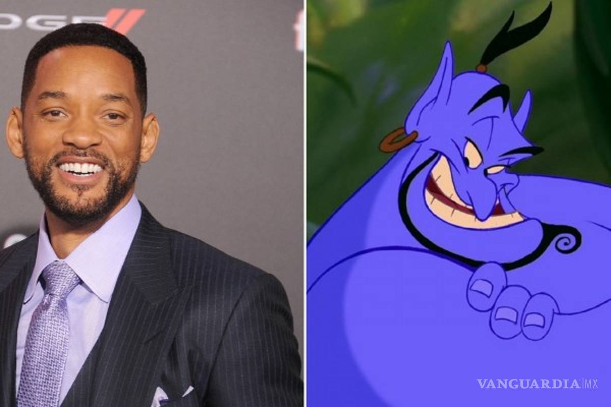 Así luce Will Smith como 'El genio de Aladdin'
