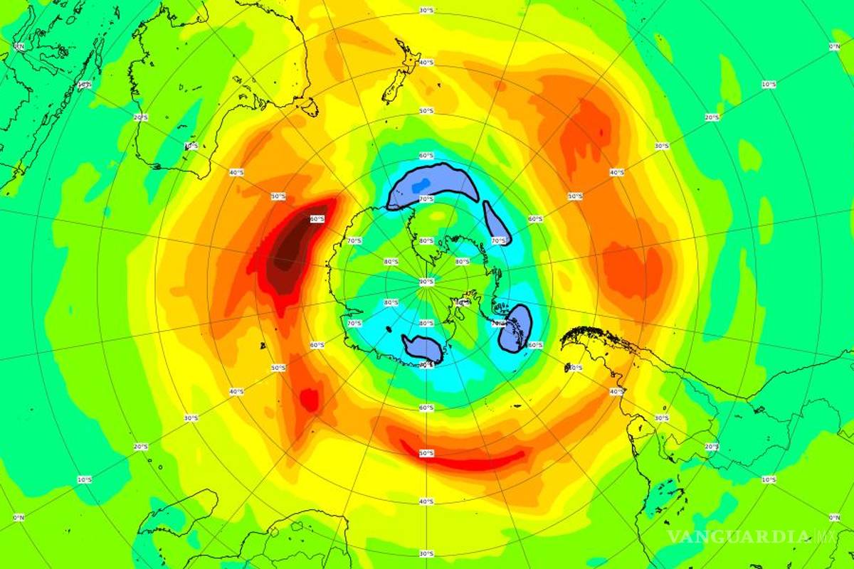 ¡Alerta!... Agujero en capa de ozono podría abrirse dentro de la primera quincena de agosto; niveles del hielo marino en su punto más crítico