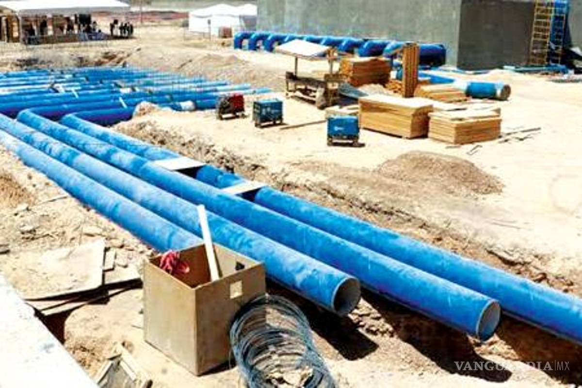 En Torreón, suspenden obras de Agua Saludable para La Laguna por falta de permisos
