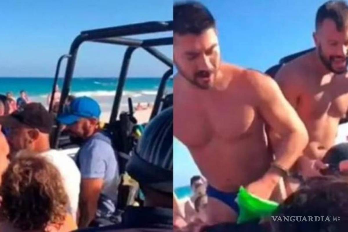 Detienen policías a pareja gay por besarse en playas de Tulum