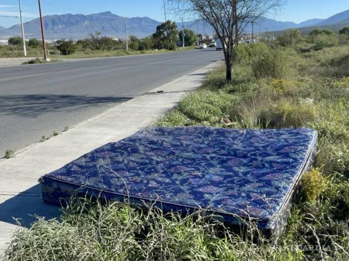 $!Colchón que fue el causante del accidente.