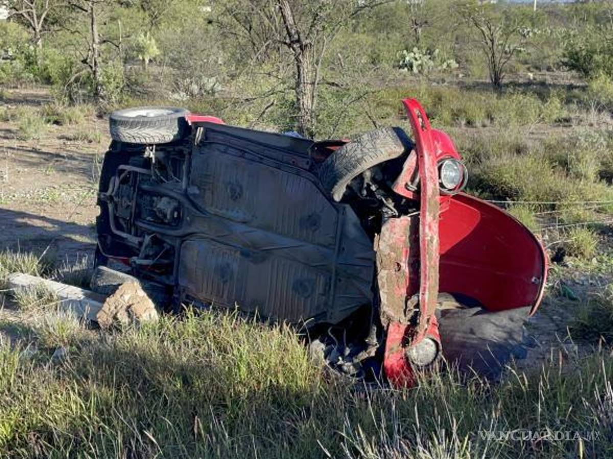 $!El joven pensó que solo había salido del camino.