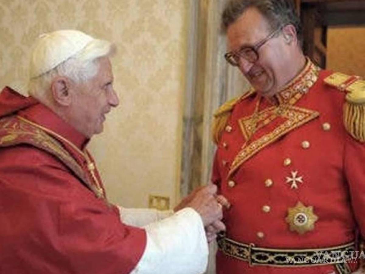 $!Heredero de Habsburgo e Iturbide ante Benedicto XVI.