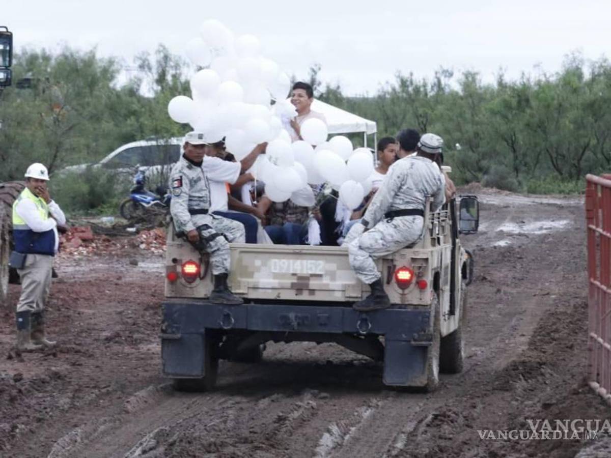 $!Familiares también propusieron edificar una capilla en la zona de la mina.