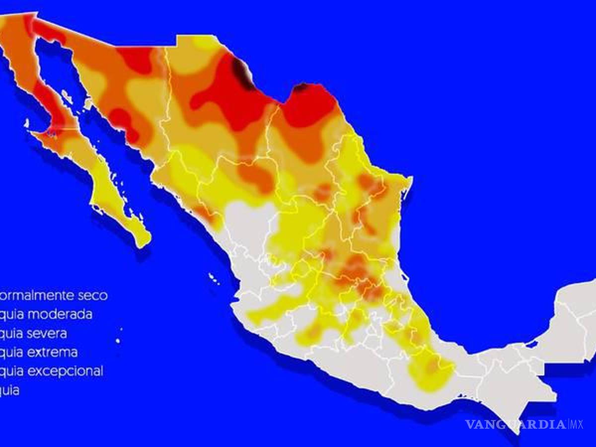 $!En plena canícula, Conagua declara emergencia por sequía severa en México; estos son los estados más afectados