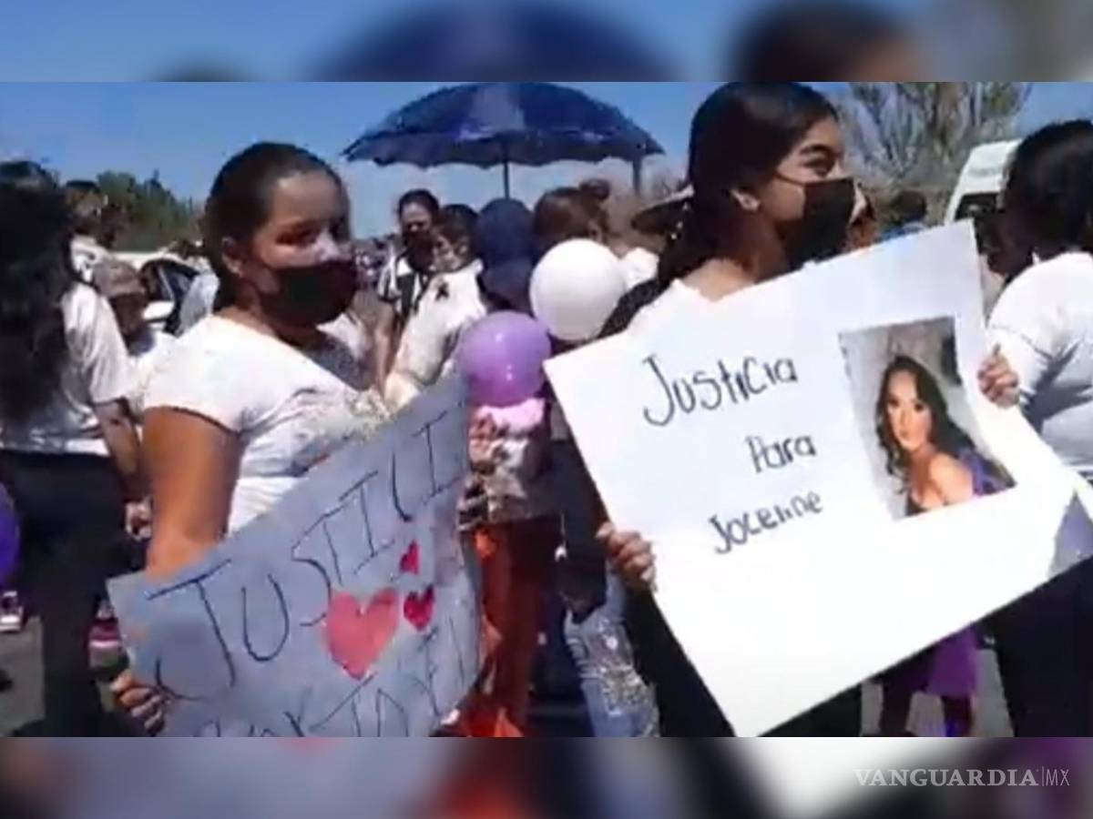 $!Familiares y amigos de Joceline piden justicia por su feminicidio.