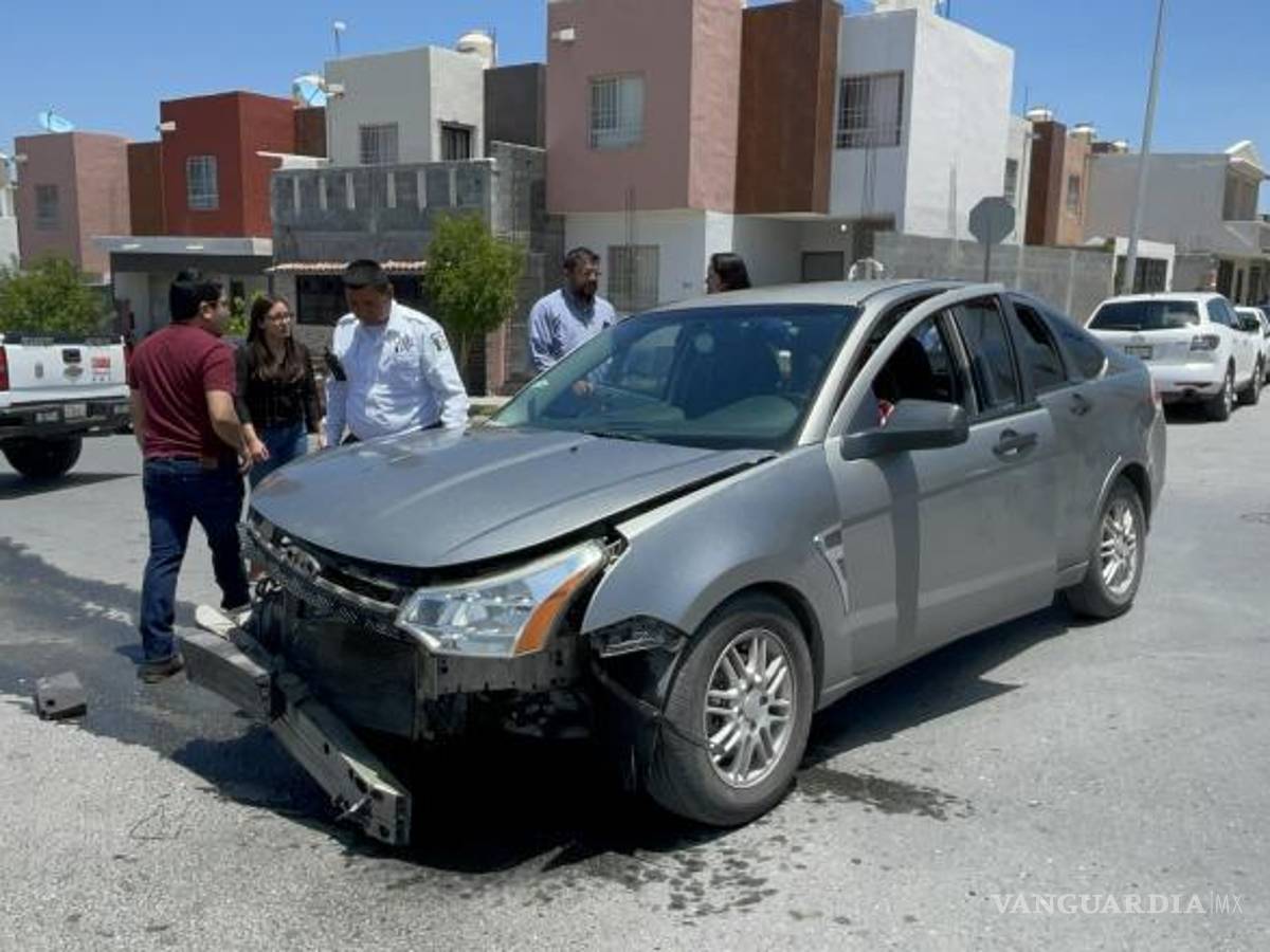 $!Alrededor de las 11:45 horas se registró el accidente en el cruce mencionado.