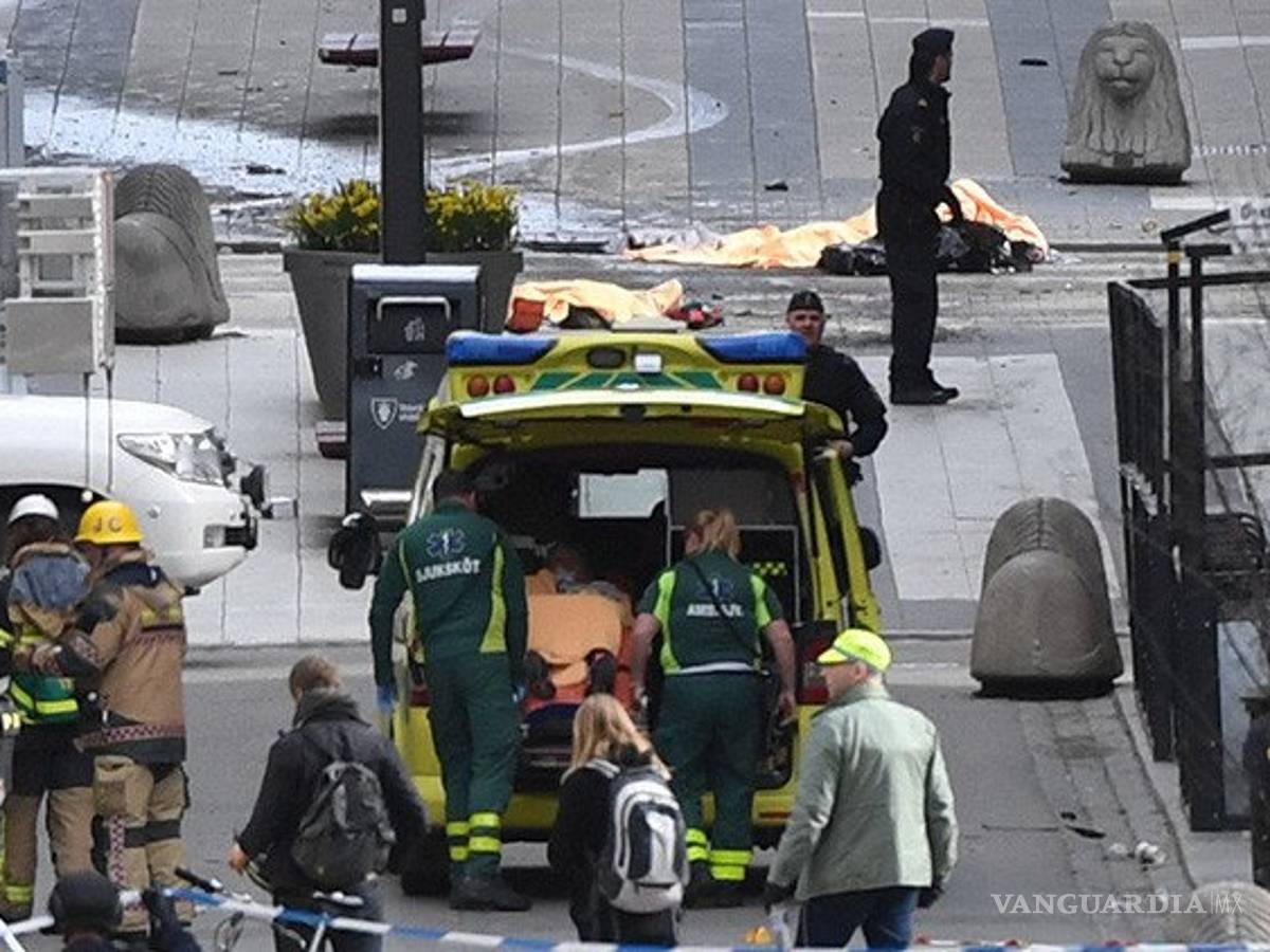 $!Difunden imagen de sospechoso de atentado en Suecia