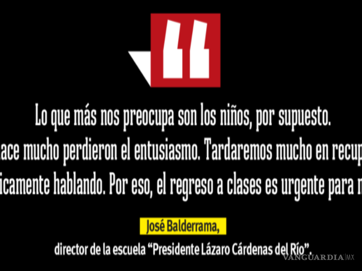 $!Regreso a clases 2021: una decisión apresurada
