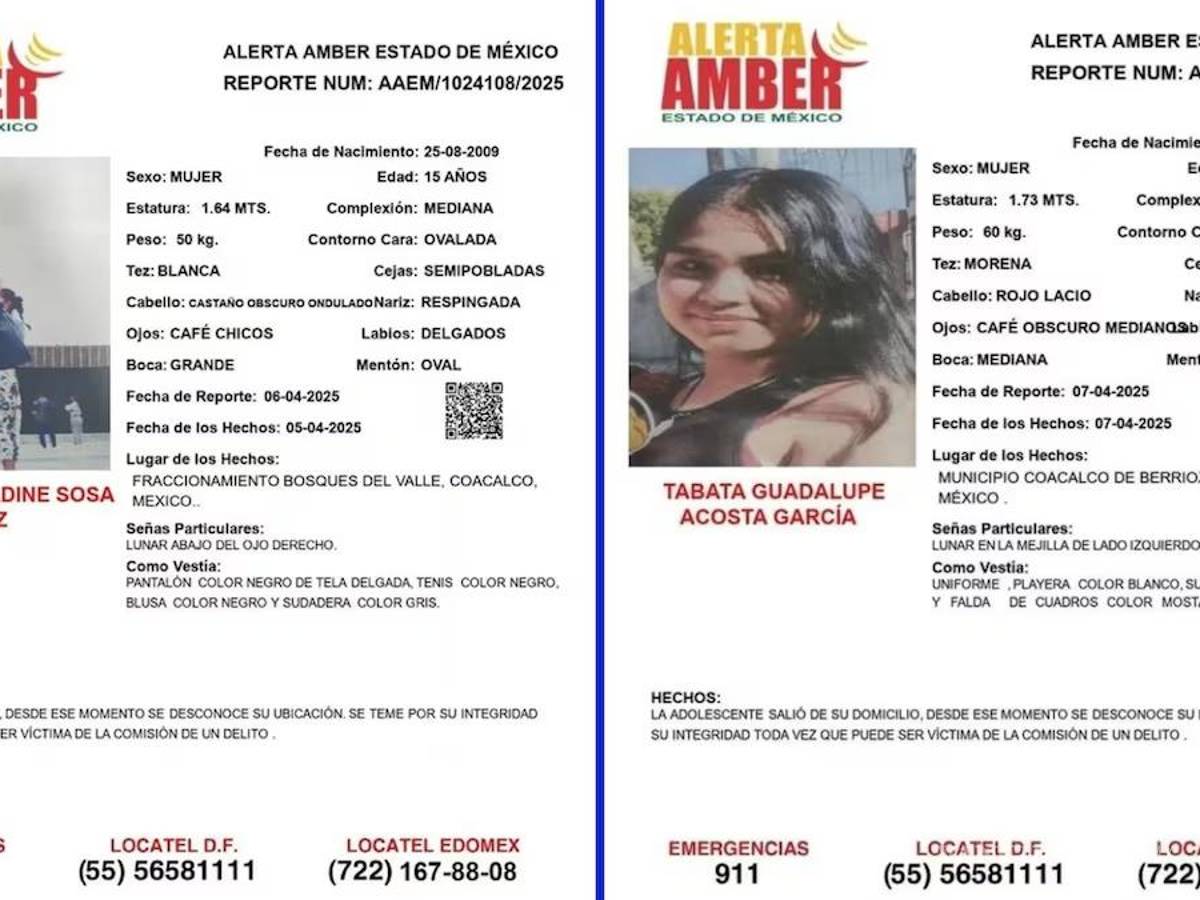 $!Desaparecen seis mujeres en Coacalco, cinco son menores de edad; familiares bloquean vialidad para exigir respuesta