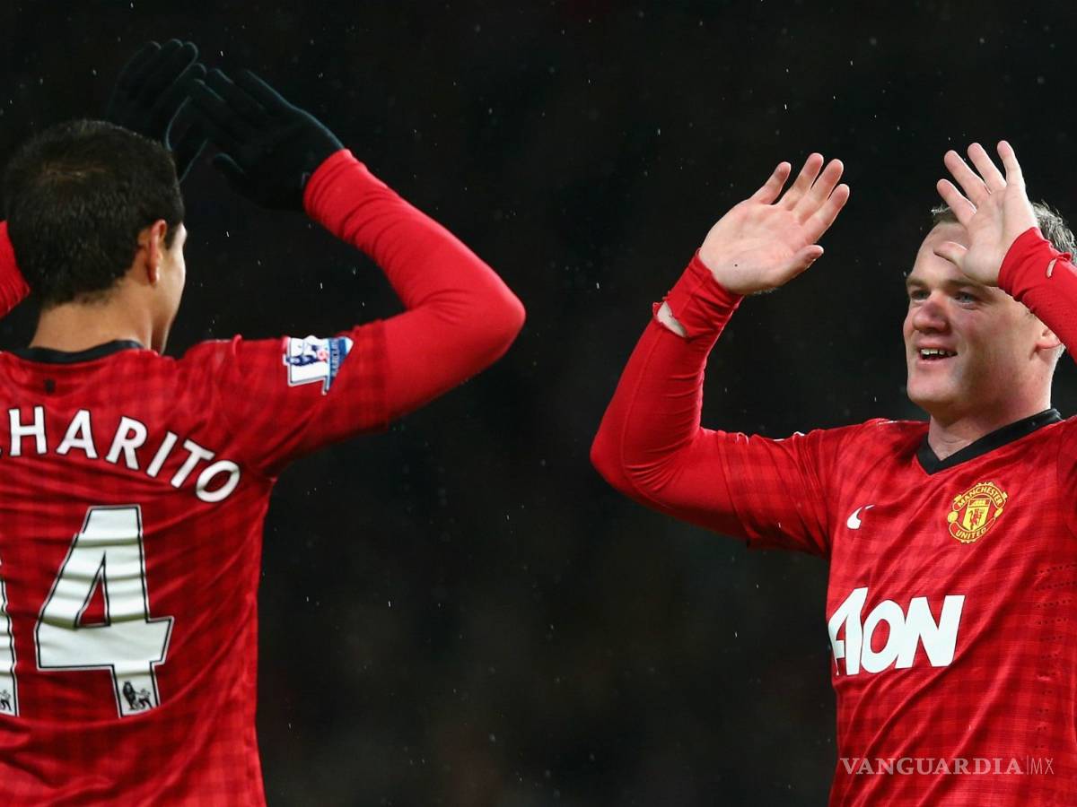 $!Wayne Rooney extraña al 'Chicharito' como compañero de equipo