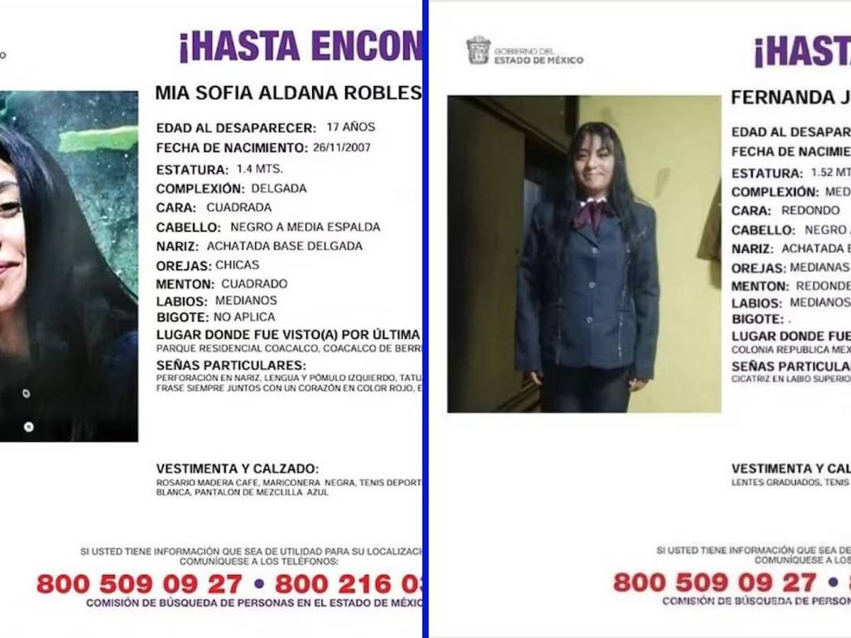 $!Desaparecen seis mujeres en Coacalco, cinco son menores de edad; familiares bloquean vialidad para exigir respuesta