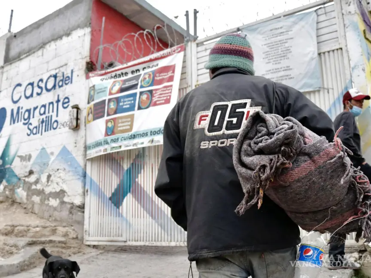 $!La Casa del Migrante en Saltillo atiende entre 40 y 60 personas al día.