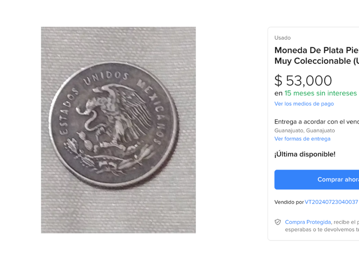 $!Su descripción como “pieza única muy coleccionable” sugiere que podría tratarse de una edición limitada o conmemorativa.