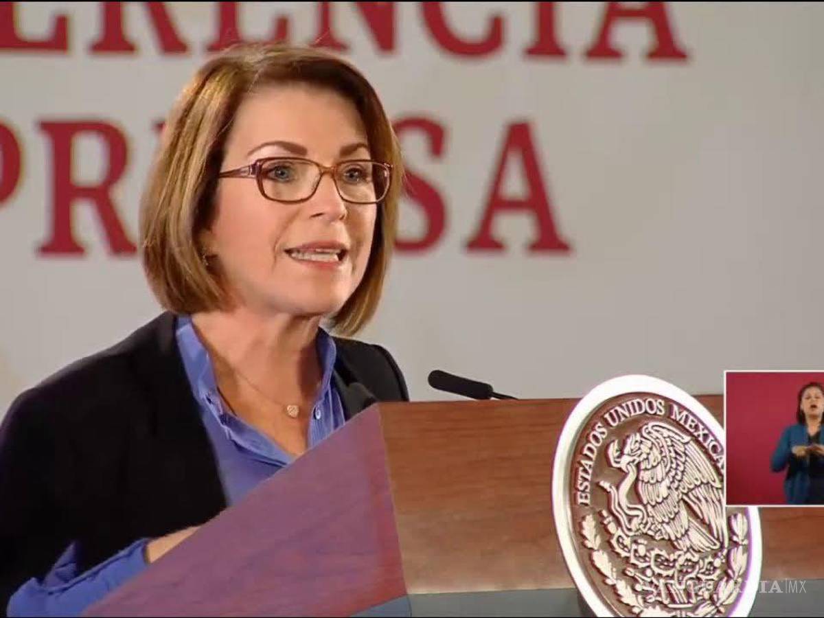 $!Alicia Leal Puerta en conferencia de prensa.