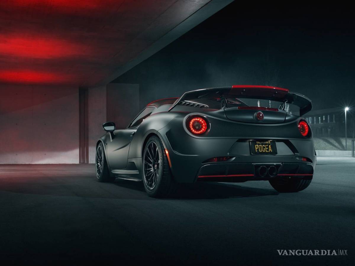 $!Alfa Romeo 4C Némesis de Pogea Racing, un bólido impresionante