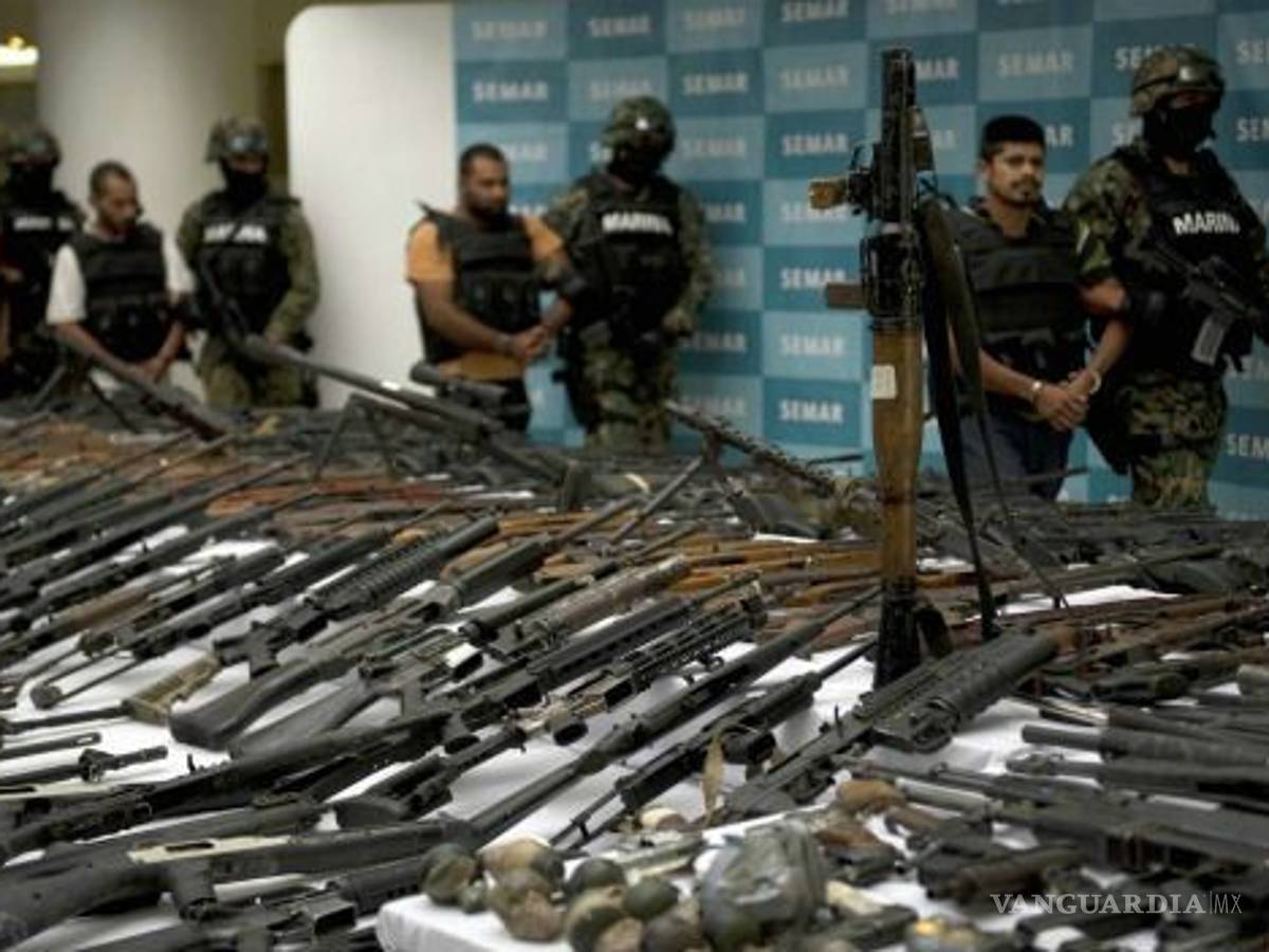 $!Estas son las armas que utilizan los cárteles de la droga en México: desde lanzacohetes... ¡hasta narcotanques!
