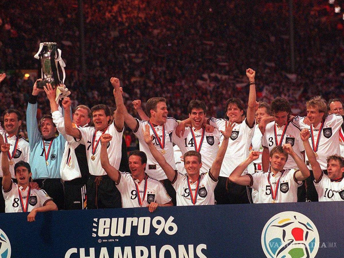 $!Alemania ha conquistado tres títulos de la Eurocopa, en los años 1972, 1980 y 1996.