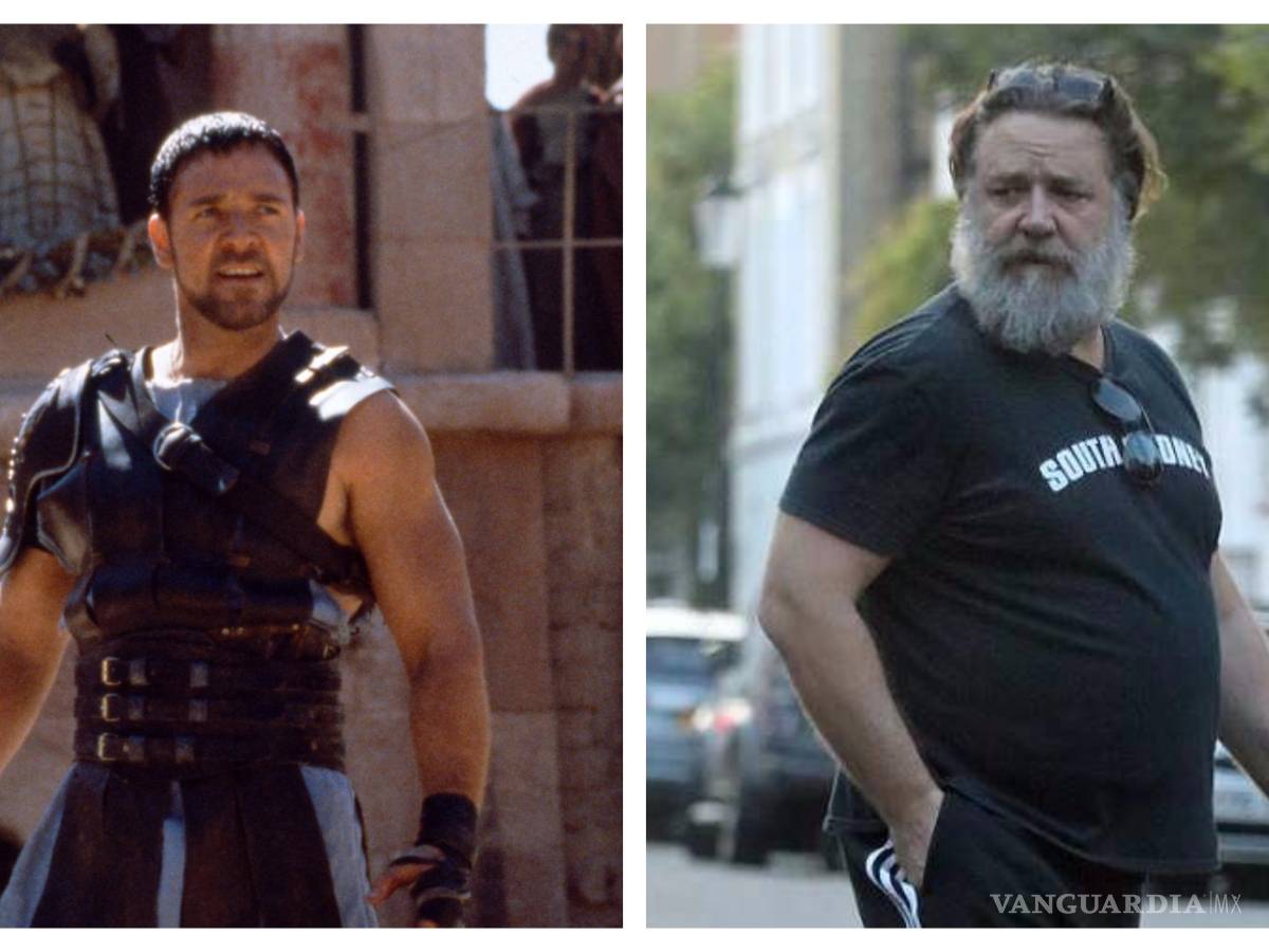 $!¿Qué le pasó a Russell Crowe?