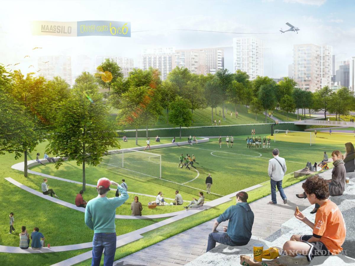 $!Perspectiva del futuro terrestre Parque Nelson Mandela.