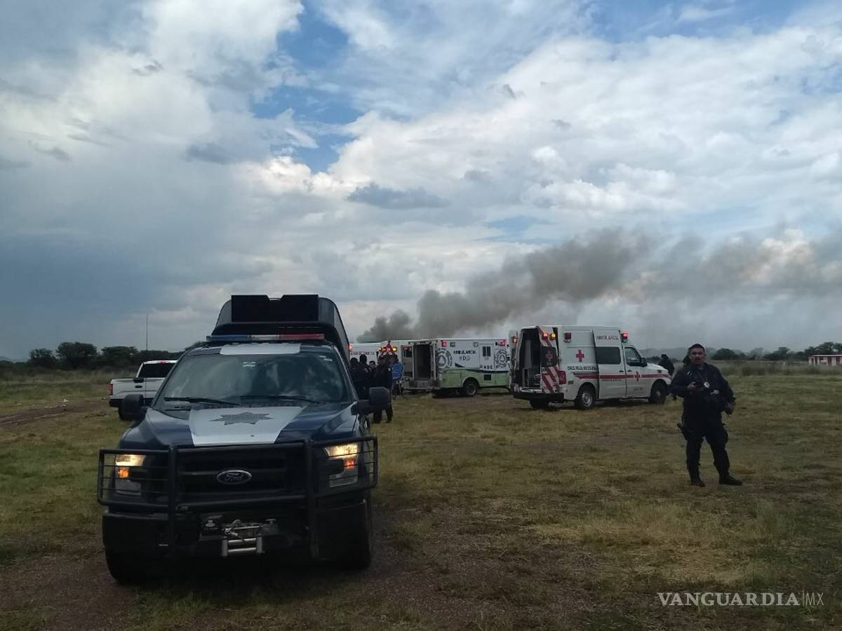 $!Se desploma avión de Aeroméxico a minutos de haber despegado; Gobernador de Durango informa que no hubo fallecidos