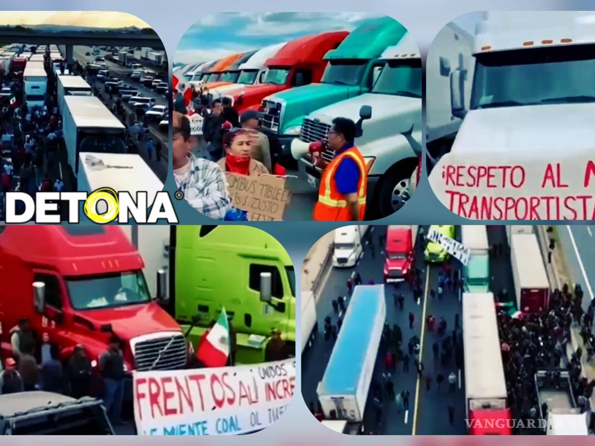 $!Transportistas tomaran las casetas y carreteras en protesta por violencia contra ellos.