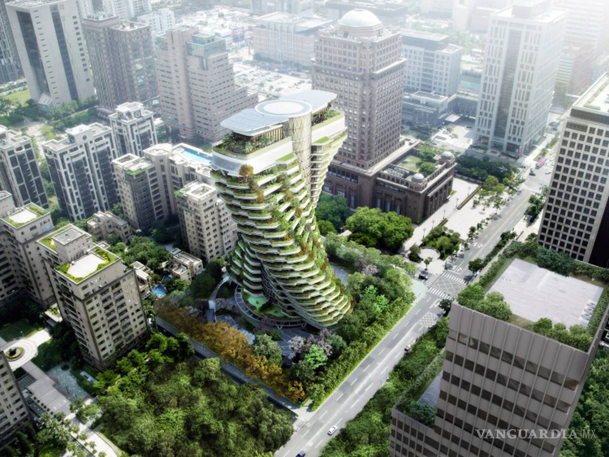 $!La torre Tao Zhu Yin Yuan, en Taiwán, absorbe 130 toneladas de CO2