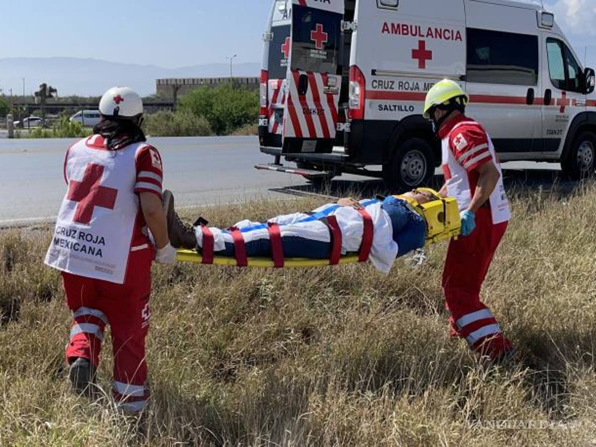 $!El accidente ocurrió alrededor de las 09:45 horas, donde el personal de Tránsito Municipal acudió para tomar conocimiento.