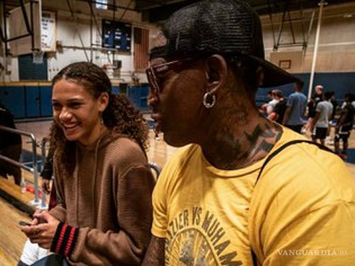 $!Ella es la hija de Dennis Rodman, que busca ser estrella del futbol