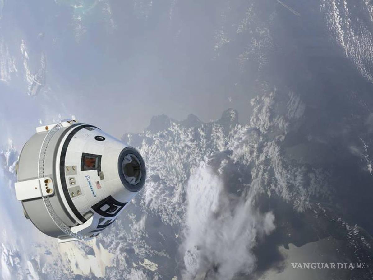 $!Una magen artistica de la nave Boeing CST-100 Starliner en órbita terrestre.