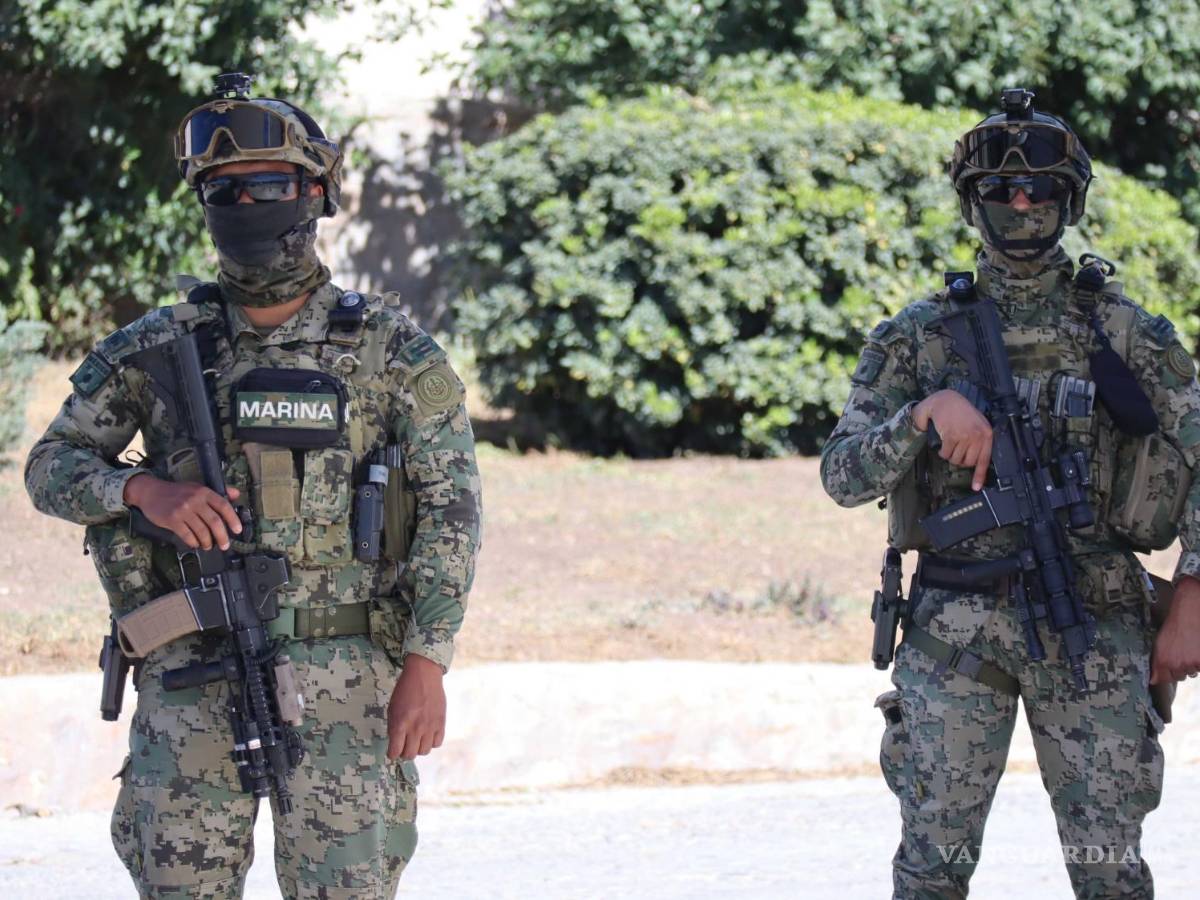 $!La llegada de 200 elementos de la Marina, pertenecientes al grupo de Operaciones Especiales, marca el inicio de operativos estratégicos en diversos municipios del estado.