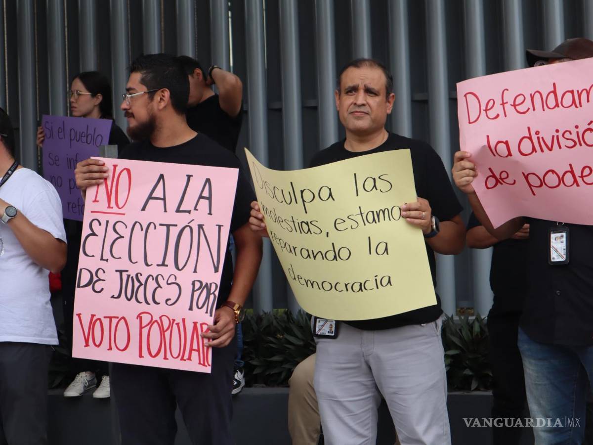 $!Trabajadores del Poder Judicial Federal esperan la votación nacional para decidir si la suspensión de actividades se prolonga de manera indefinida.
