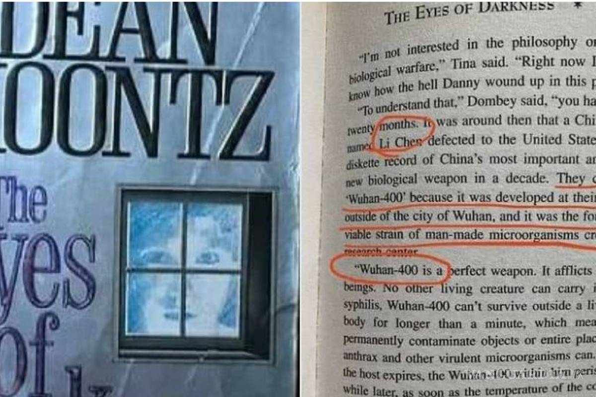 ¿Profecía apocalíptica? Libro predijo hace 40 años el brote del coronavirus; de un arma biológica llamada Wuhan