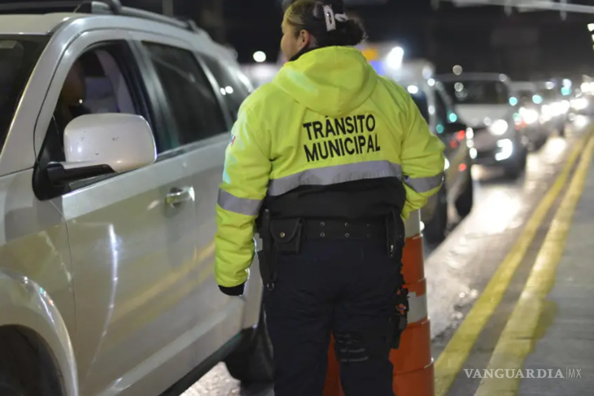 Comisaría mantiene operativo antialcohólico en Saltillo