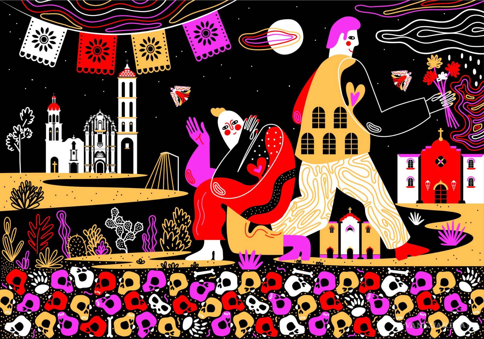 $!En la Zona Centro de Saltillo se ubicaron varios cementerios.