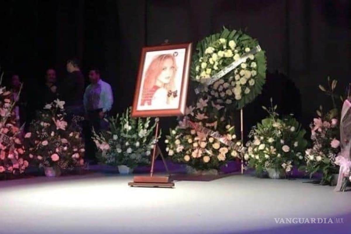 Restos de Edith González ya están en el Teatro Jorge Negrete