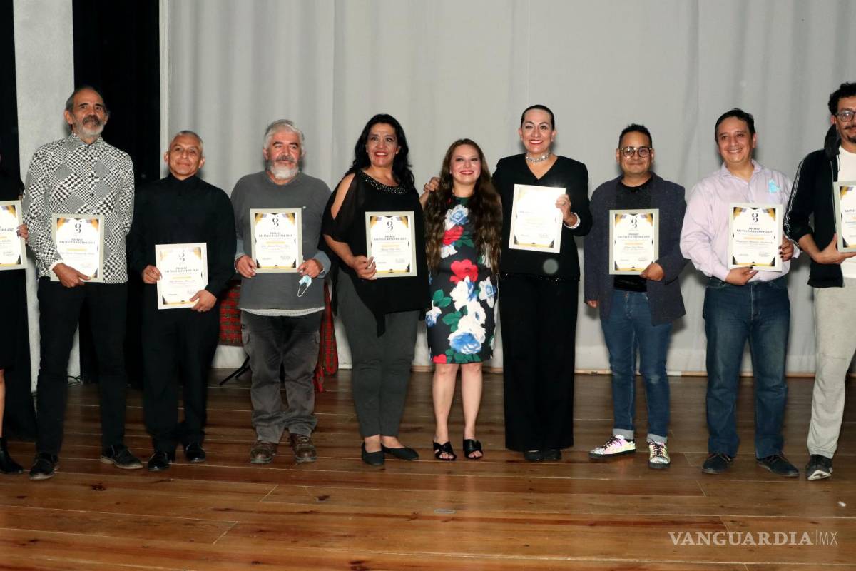Teatro Garnica celebra su 5° aniversario y entrega premio ‘Saltillo a Escena’
