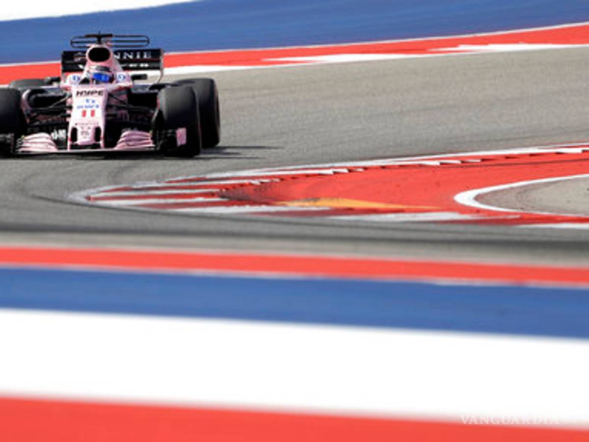 $!'Checo' Pérez feliz de sumar puntos en Estados Unidos