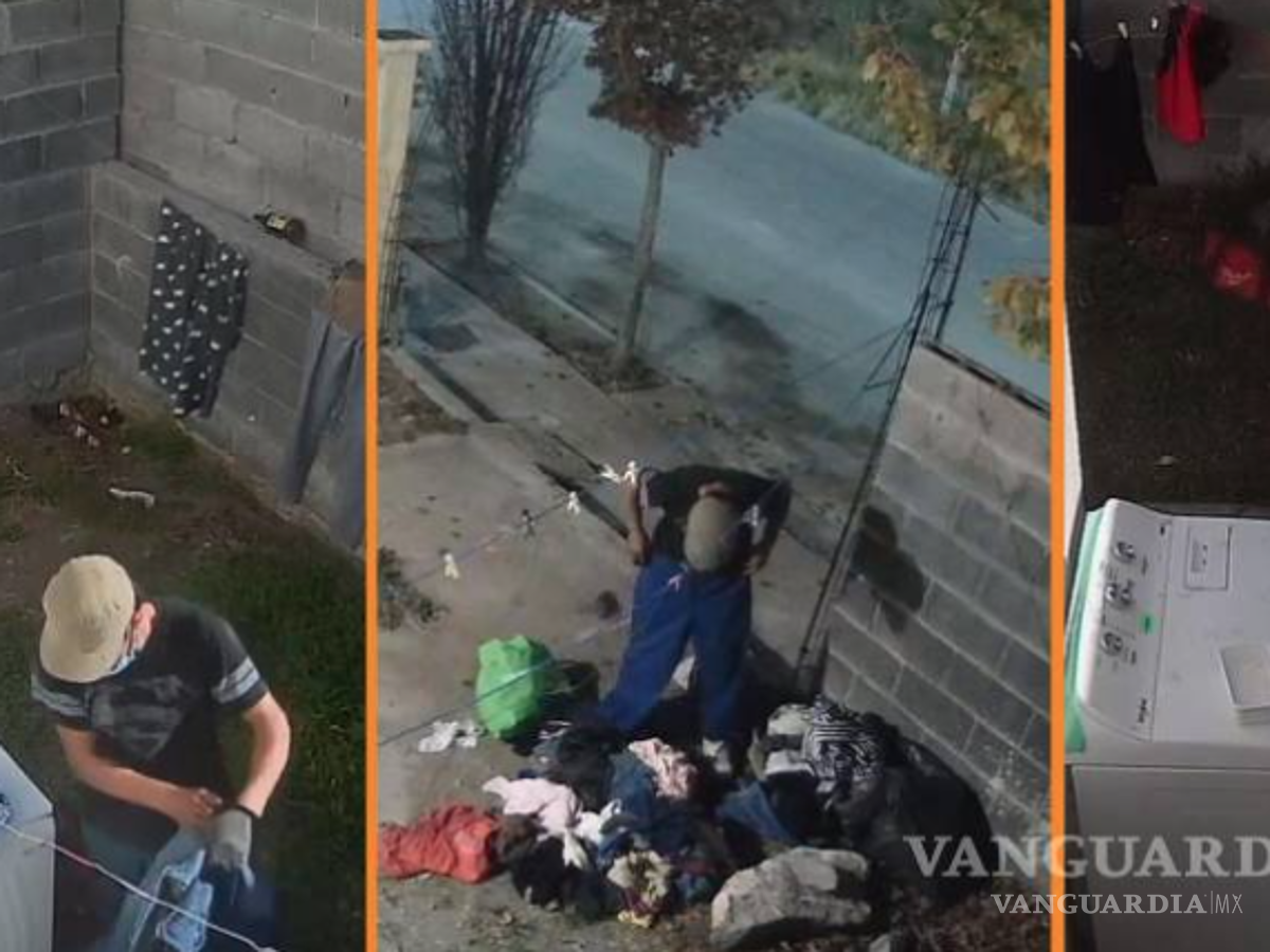 $!Varios vecinos dijeron haber sido víctimas del mismo hombre que tomaba su ropa.