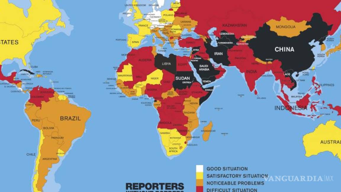 Libertad de prensa en América Latina sufre mayor deterioro que en Africa