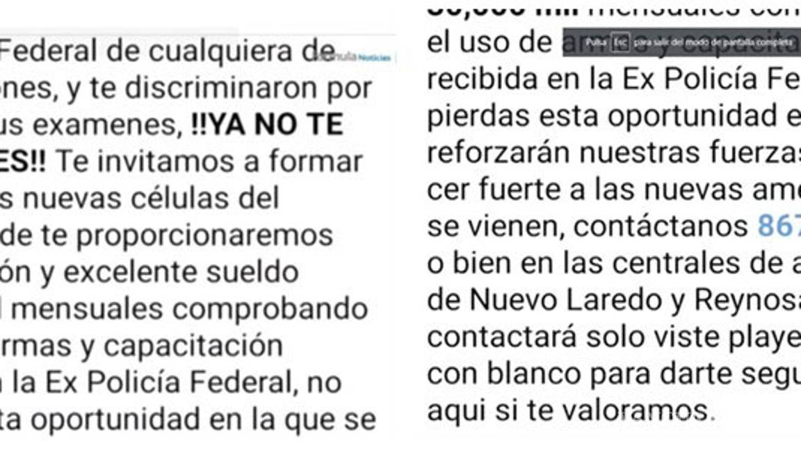 $!'Te invitamos a formar parte de las nuevas células del CJNG'; Cártel Jalisco Nueva Generación 'tienta' a ex policías federales