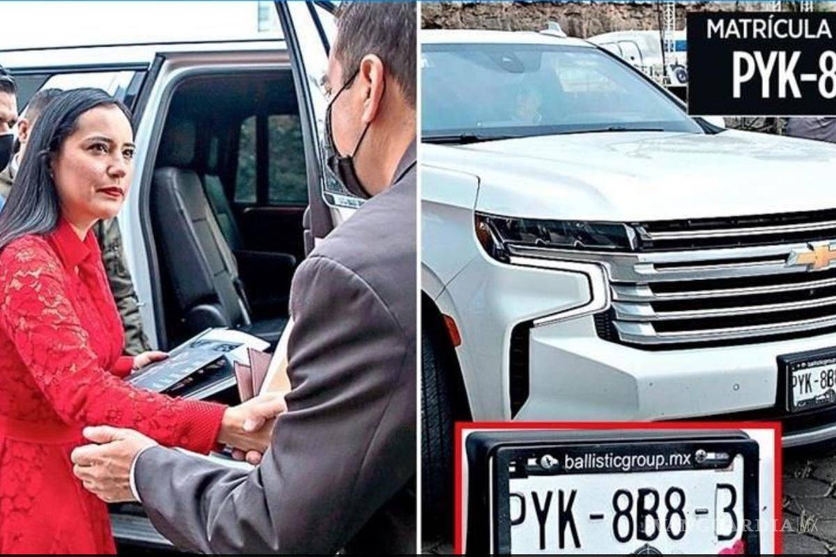Sandra Cuevas viaja en Surbuban con placas alteradas; esto amerita 8 años de cárcel