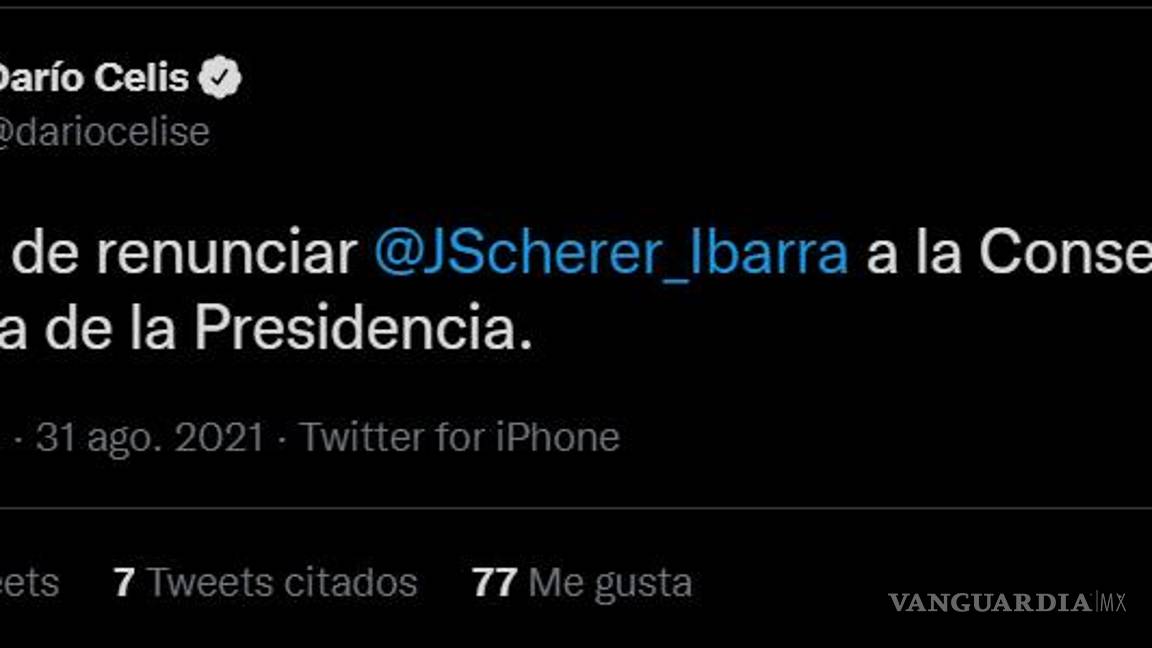 $!Confirma AMLO renuncia de Julio Scherer a la Consejería Jurídica de la Presidencia