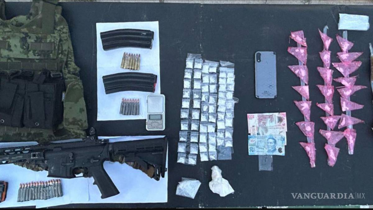 Joven que realizaba labores de sicariato es detenido en Pesquería, Nuevo León