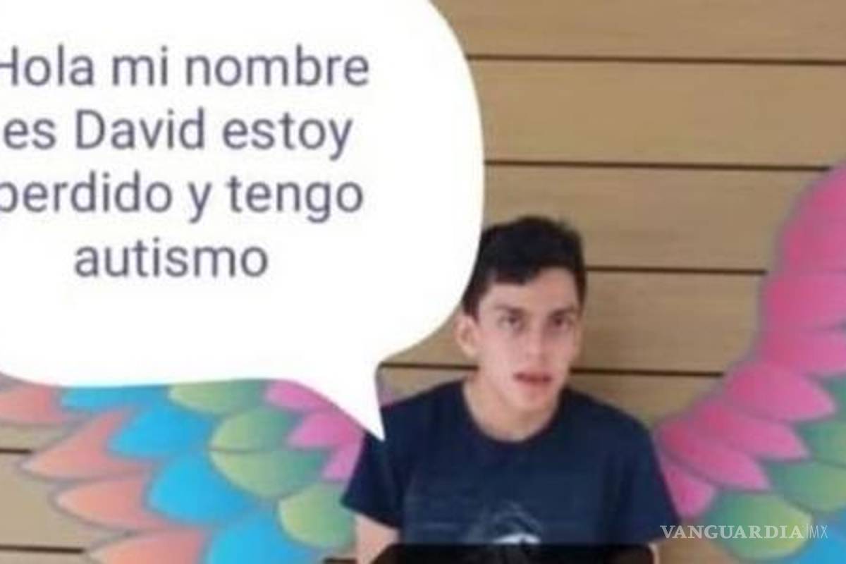 Saltillo se une en la búsqueda de David; localizan a menor a pocas horas de reporte
