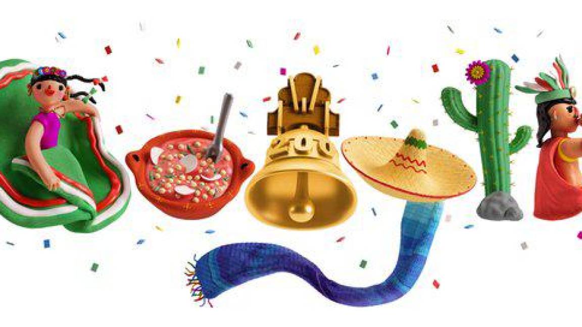 Independencia de México: así es el doodle que Google dedica a nuestro país