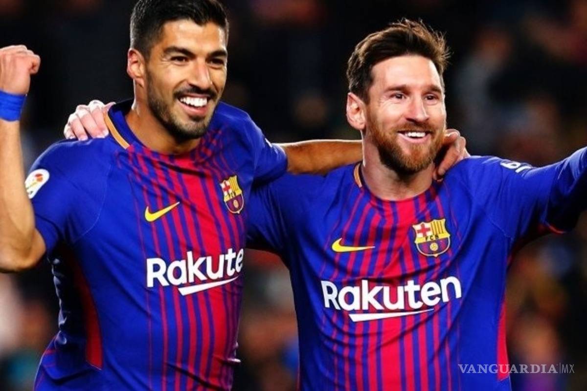 Luis Suárez le pide a Messi que "cumpla" y que ganen la Champions League