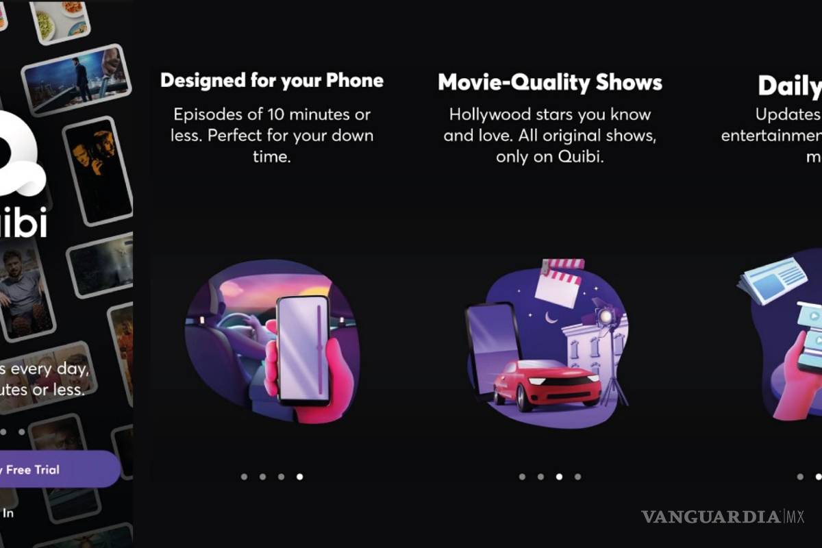 Quibi, la nueva plataforma de streaming ofrece entretenimiento digital para celulares