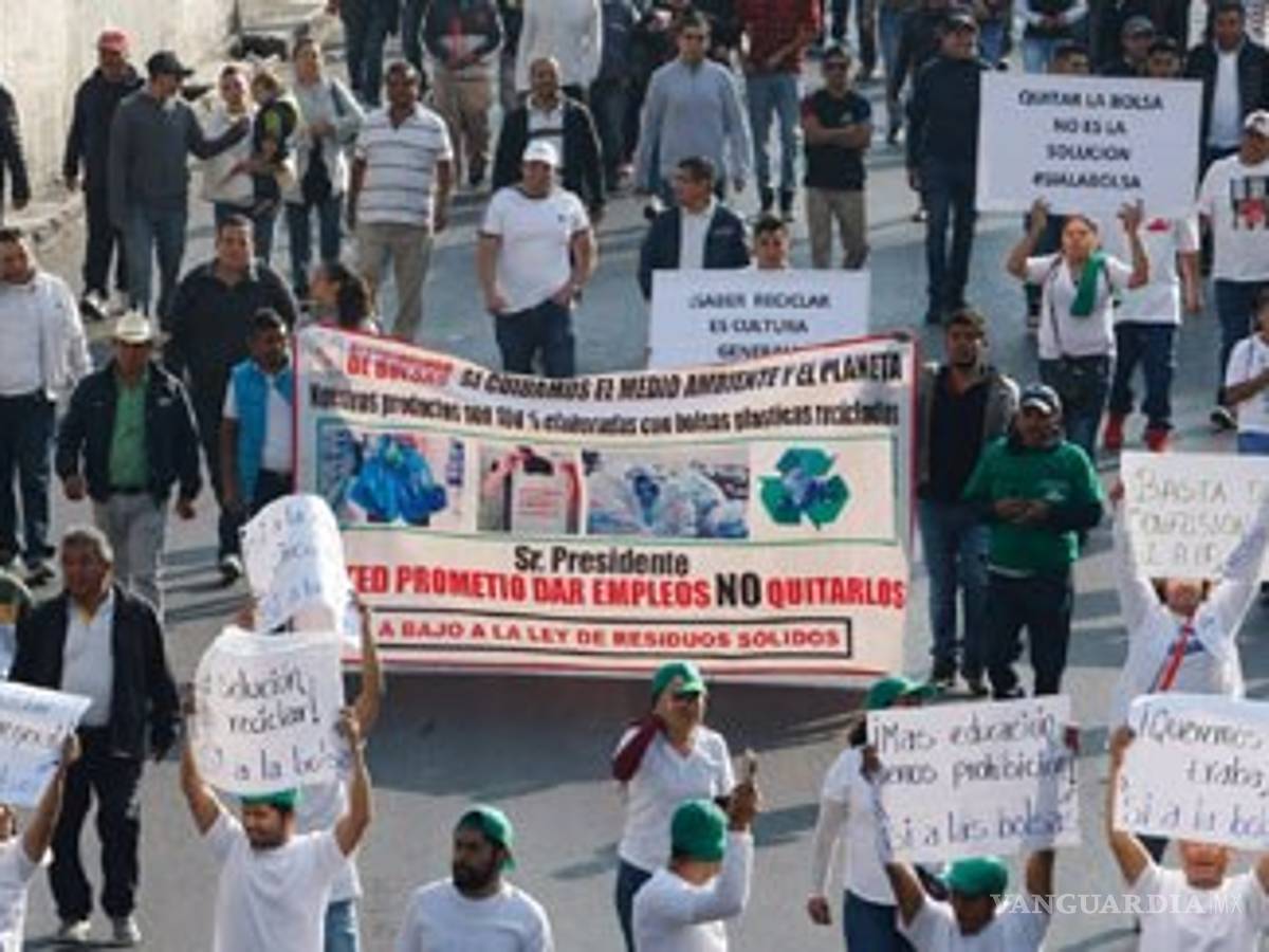 $!Eliminar bolsas de plástico es una medida al vapor: productores