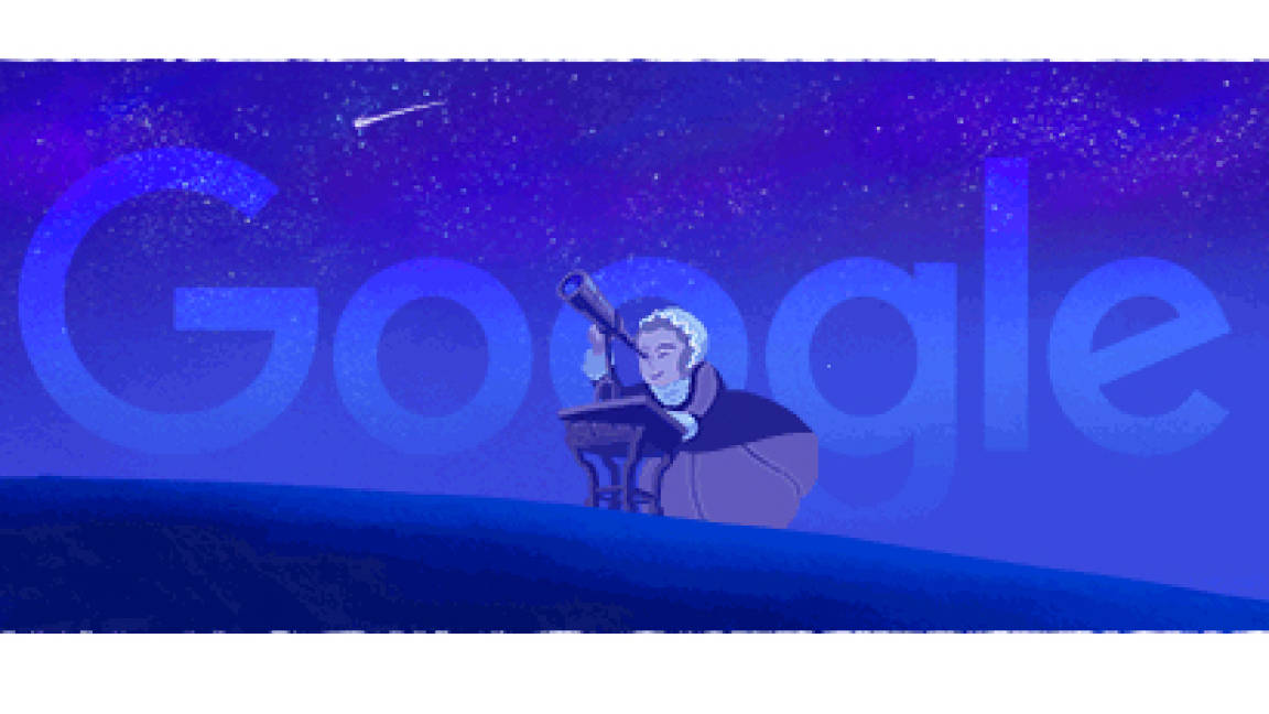 Google recuerda con doodle a la astrónoma Caroline Herschel